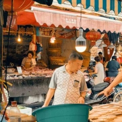 一个人若走投无路，就放他去菜市场