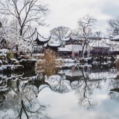 一下雪 苏州就成了姑苏